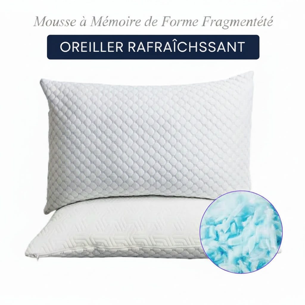 Oreiller Fraîcheur Confortia™